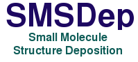 SMSDep Small Molecule Structure Deposition System (logo)
